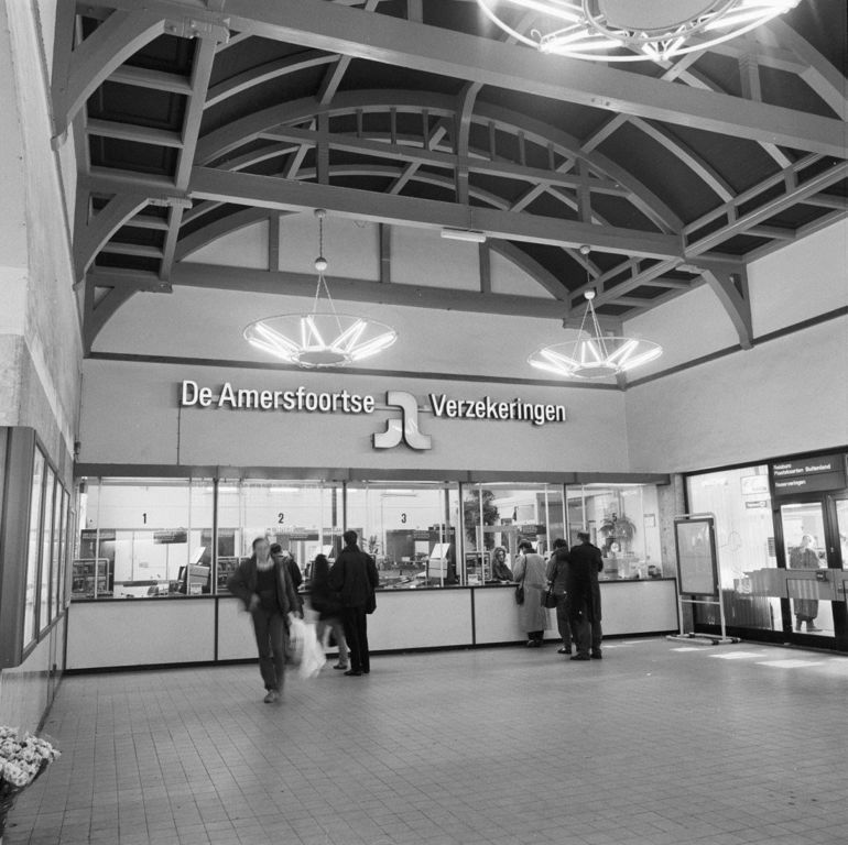 Historische foto van Station in Amersfoort