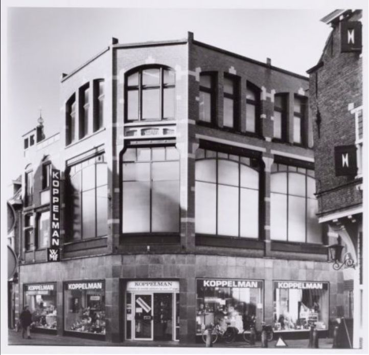 Historische foto van Langestraat in Amersfoort