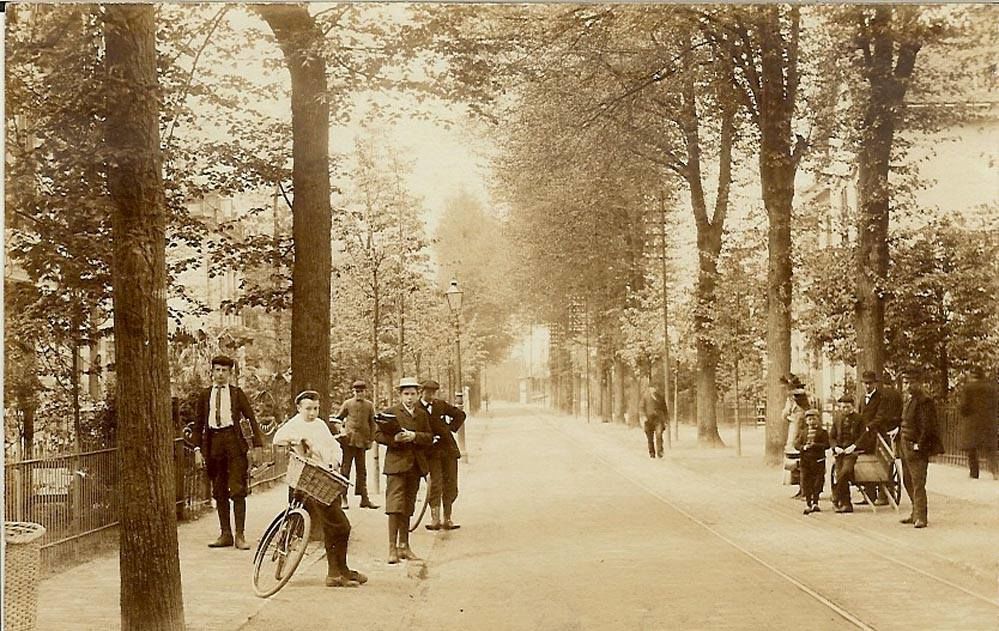 Historische foto van Snouckaertlaan in Amersfoort