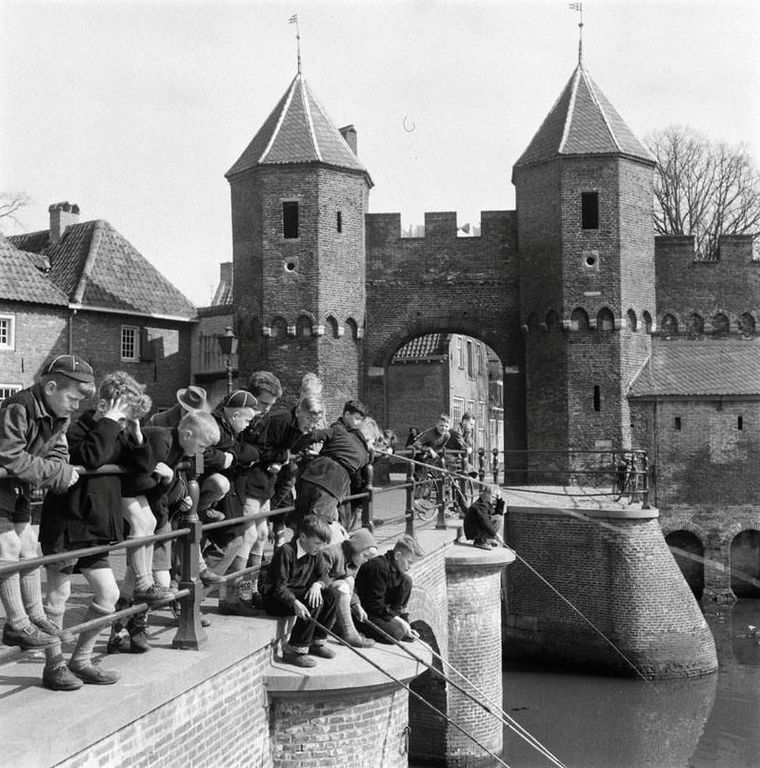 Historische foto van Poorten in Amersfoort