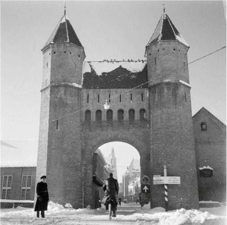 Historische foto van Poorten in Amersfoort