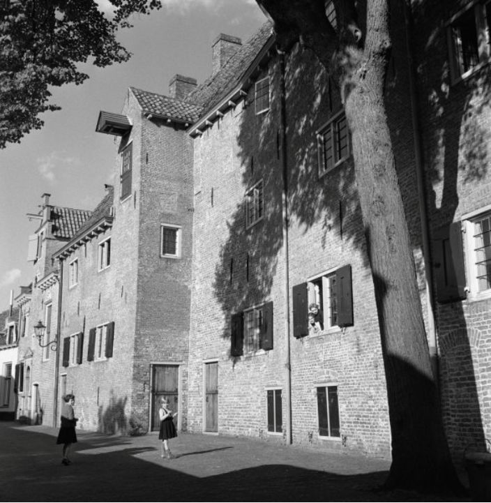 Historische foto van Muurhuizen in Amersfoort