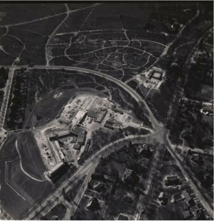 Historische foto van Luchtfoto's in Amersfoort