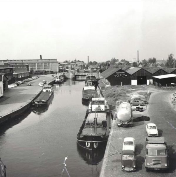 Historische foto van Haven in Amersfoort