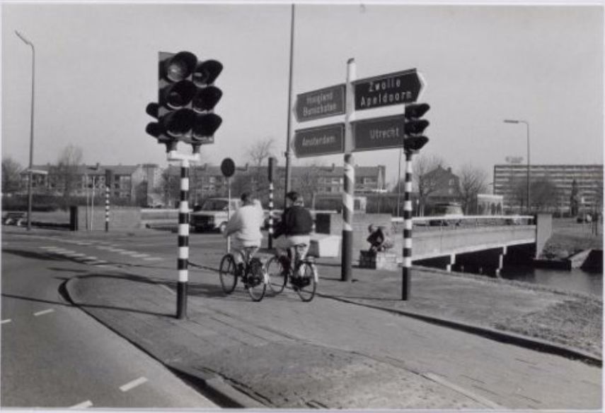 Historische foto van Van Randwijcklaan in Amersfoort