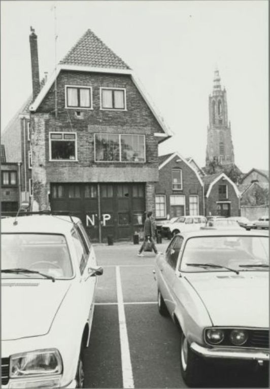 Historische foto van Koesteeg in Amersfoort
