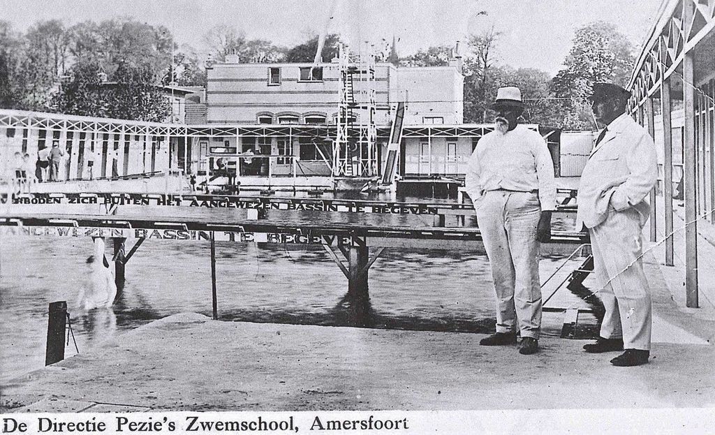 Historische foto van Zwembad in Amersfoort