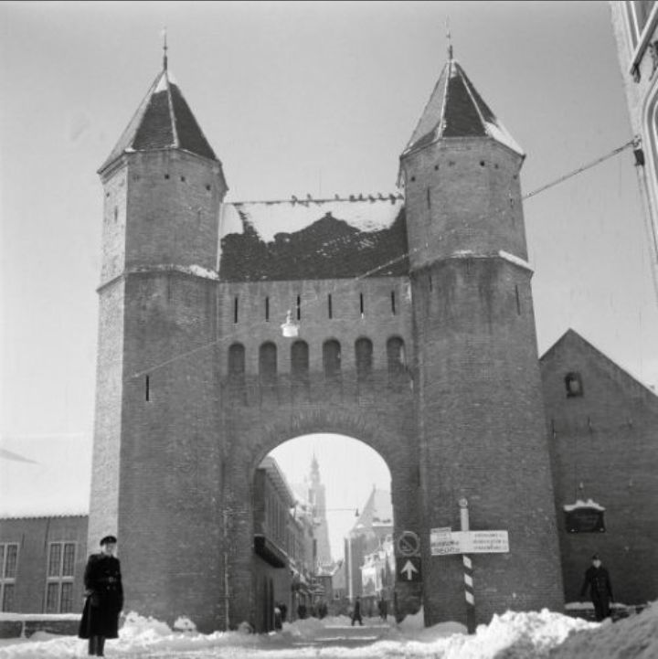 Historische foto van Poorten in Amersfoort