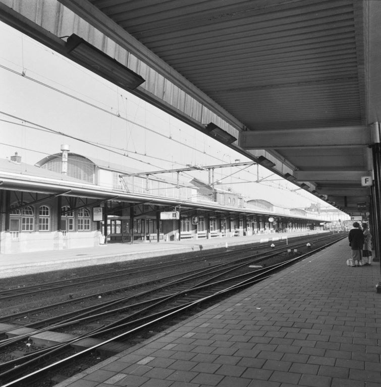 Historische foto van Station in Amersfoort