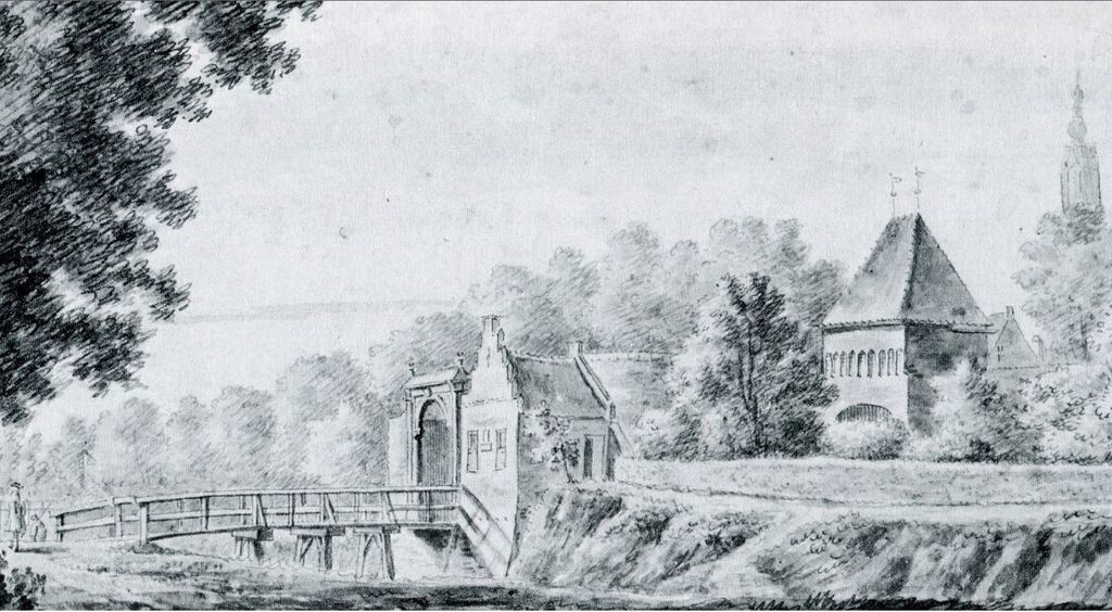 Historische foto van Poorten in Amersfoort
