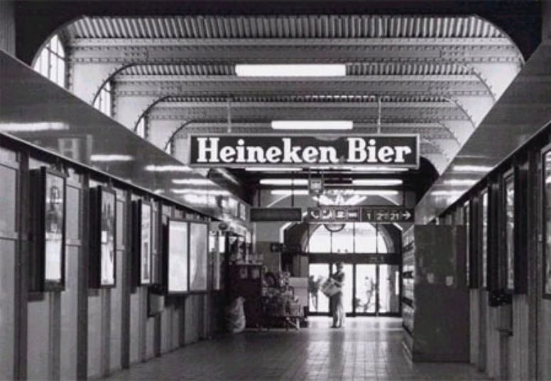Historische foto van Station in Amersfoort