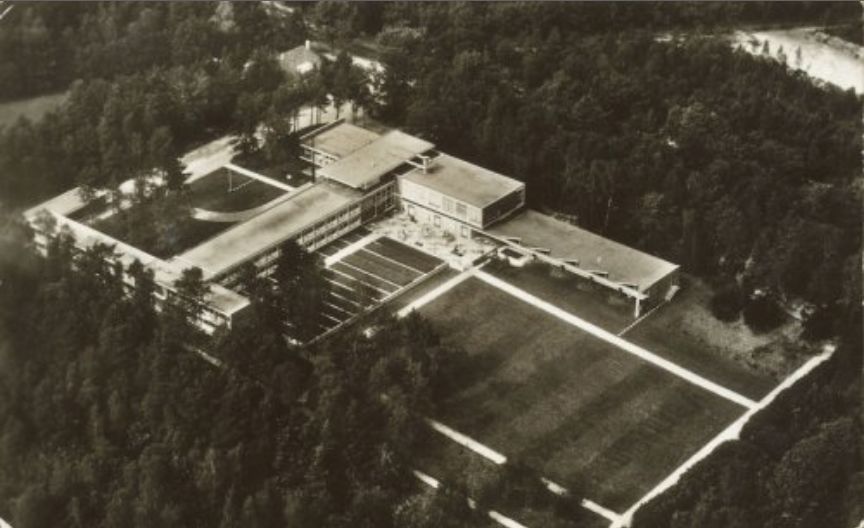 Historische foto van Luchtfoto's in Amersfoort