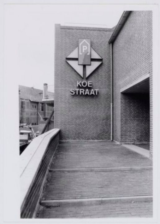 Historische foto van Koestraat in Amersfoort