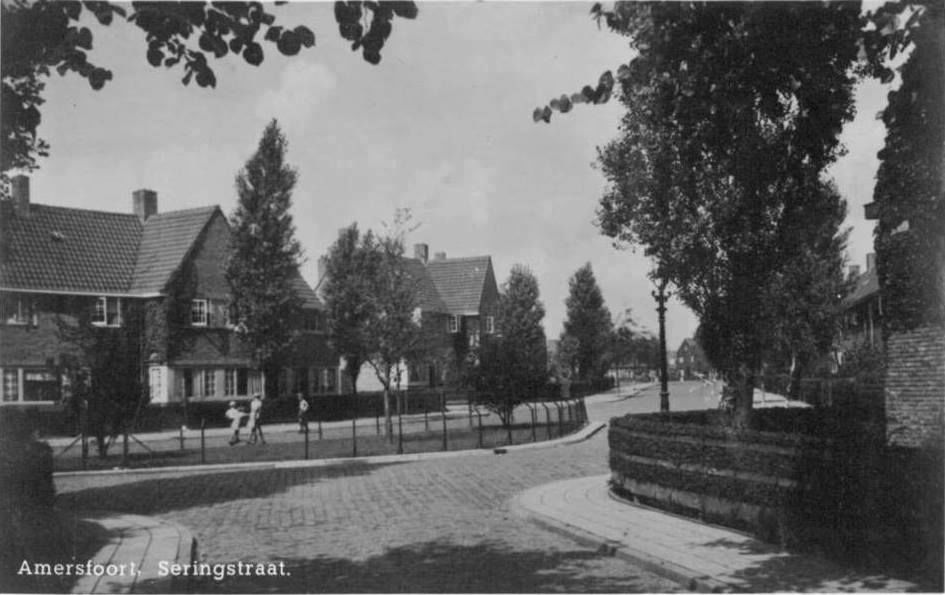 Historische foto van Seringstraat in Amersfoort