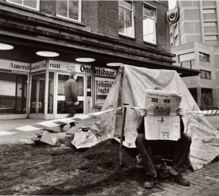 Historische foto van Snouckaertlaan in Amersfoort