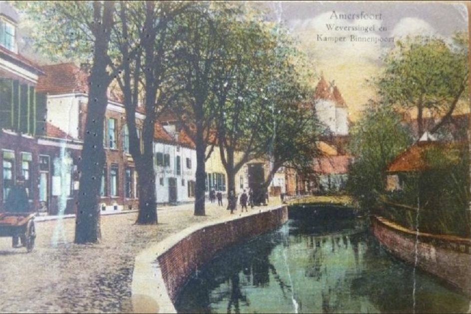 Historische foto van Weverssingel in Amersfoort