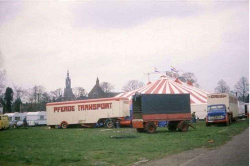Historische foto van Blekerseiland in Amersfoort
