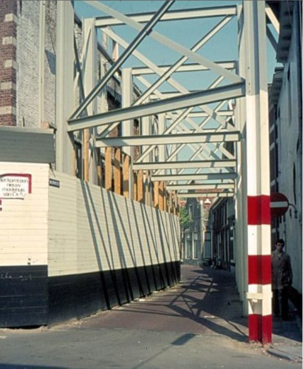 Historische foto van Muurhuizen in Amersfoort