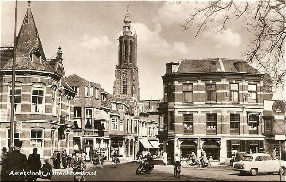 Historische foto van Utrechtsestraat in Amersfoort