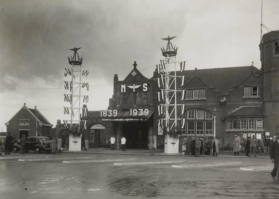 Historische foto van Station in Amersfoort