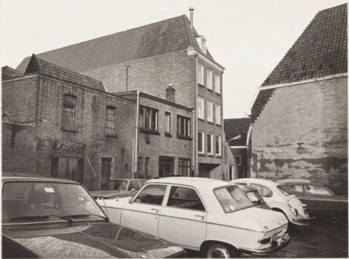 Historische foto van Koesteeg in Amersfoort