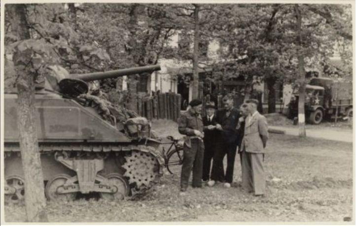 Historische foto van Tweede Wereldoorlog in Amersfoort