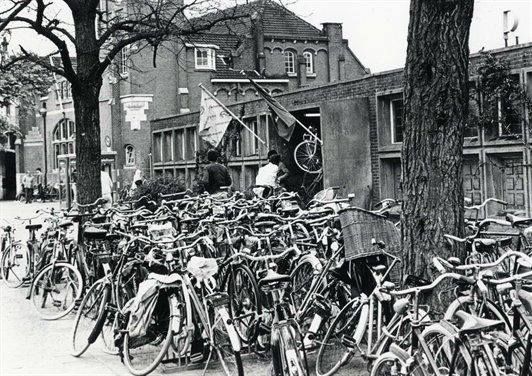 Historische foto van Station in Amersfoort