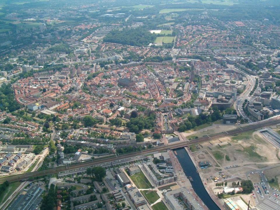 Historische foto van Luchtfoto's in Amersfoort