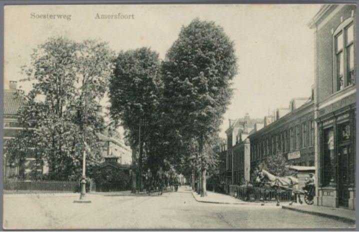 Historische foto van Snouckaertlaan in Amersfoort