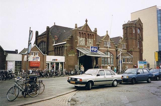 Historische foto van Station in Amersfoort
