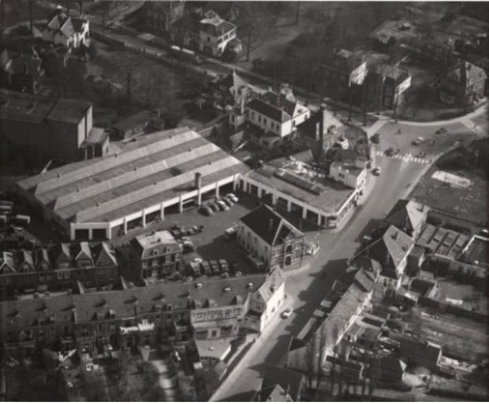 Historische foto van Luchtfoto's in Amersfoort