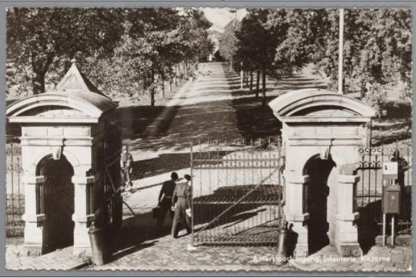 Historische foto van Kazerne in Amersfoort