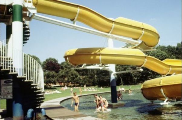 Historische foto van Zwembad in Amersfoort