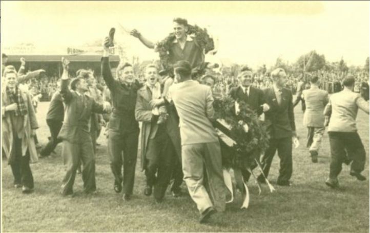 Historische foto van Voetbal in Amersfoort