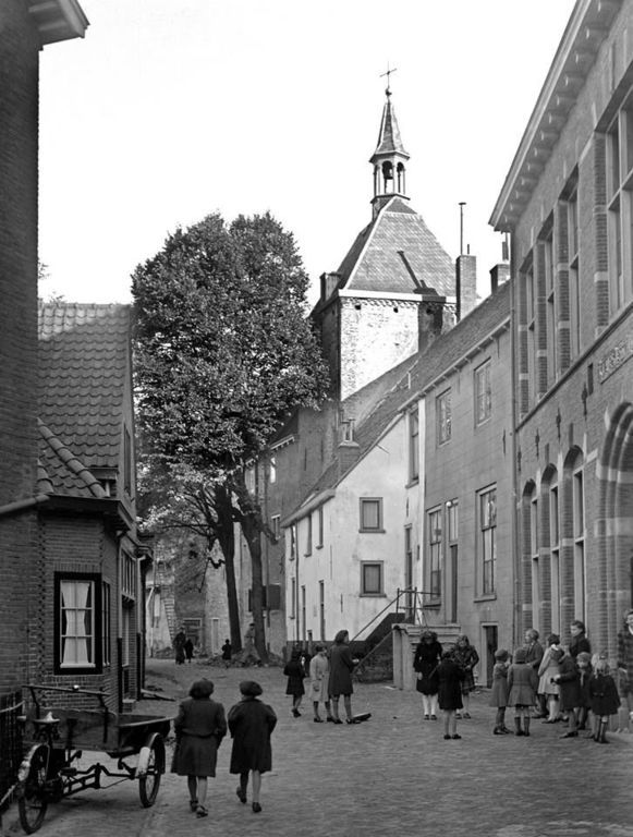 Historische foto van Muurhuizen in Amersfoort