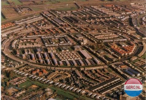 Historische foto van Luchtfoto's in Amersfoort