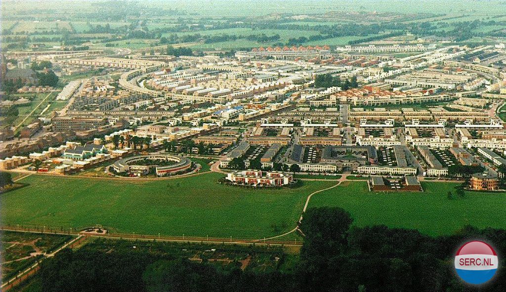 Historische foto van Luchtfoto's in Amersfoort