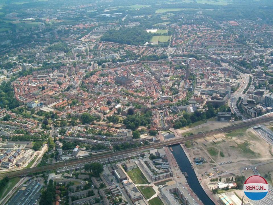 Historische foto van Luchtfoto's in Amersfoort