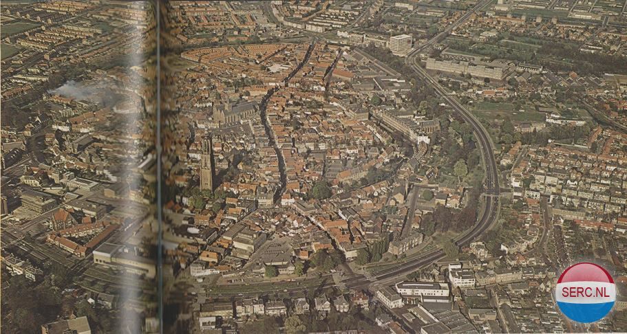 Historische foto van Luchtfoto's in Amersfoort
