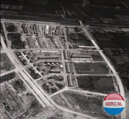 Historische foto van Luchtfoto's in Amersfoort