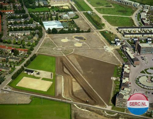 Historische foto van Luchtfoto's in Amersfoort