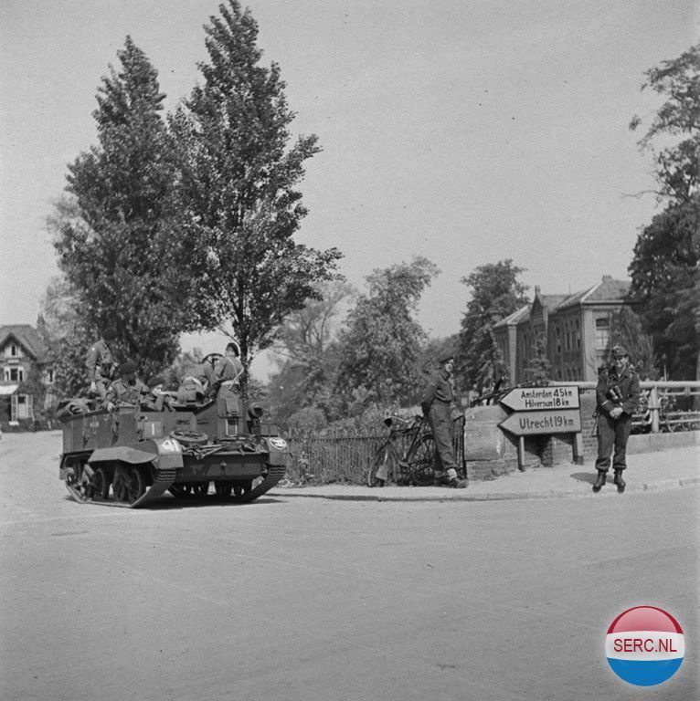 Historische foto van Tweede Wereldoorlog in Amersfoort