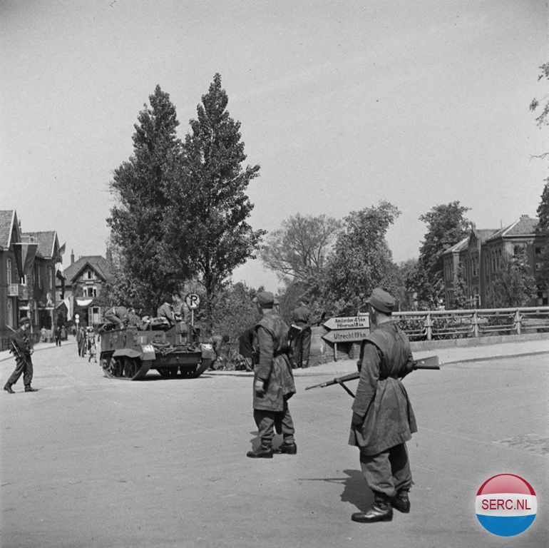 Historische foto van Tweede Wereldoorlog in Amersfoort