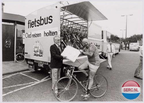 Historische foto van Stationsplein in Amersfoort
