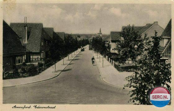 Historische foto van Edisonstraat in Amersfoort