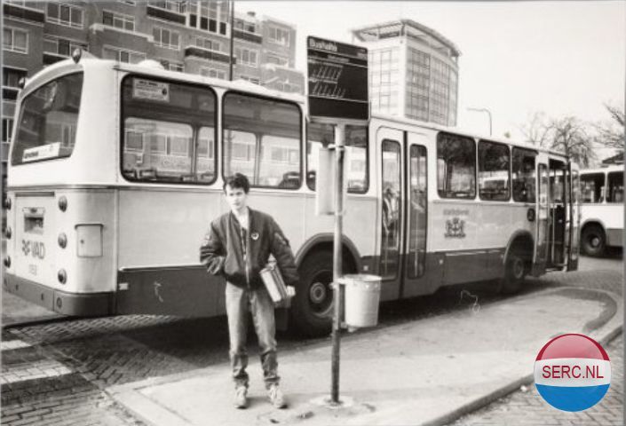 Historische foto van Stationsplein in Amersfoort
