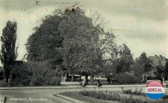 Historische foto van Borneoplein in Amersfoort