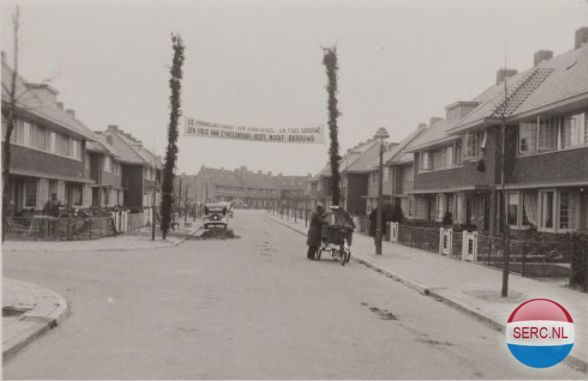 Historische foto van Franklinstraat in Amersfoort