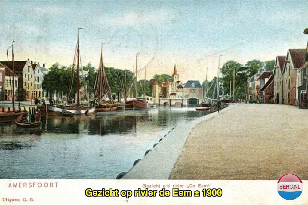 Historische foto van Eem in Amersfoort