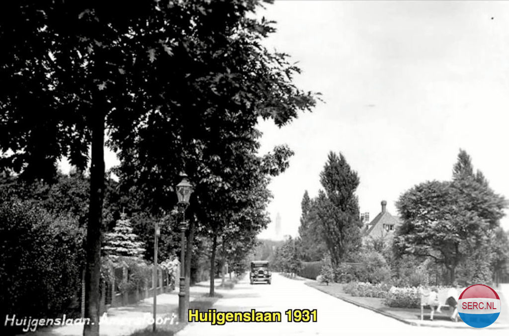 Historische foto van Huijgenslaan in Amersfoort